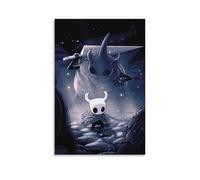 WRLIFWJXU Hollow Knight Poster sur toile Peinture à l'huile Peinture décorative Art Poster Peinture à suspendre pour la maison, le salon, la chambre à coucher, salle à manger, 40 x 60 cm, style sans