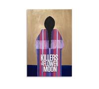 WRLIFWJXU Impression sur toile « Killers of The Flower Moon4 » - Décoration murale sans cadre - Pour salon, chambre à coucher, salle de jeux, bureau - 60 x 90 cm