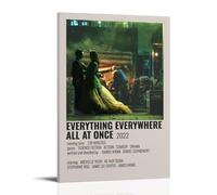 WRLIFWJXU Poster sur toile « Everything Everywhere All at Once» - Décoration murale pour salon, chambre à coucher, salle de jeux, bureau - 40 x 60 cm - Style cadre