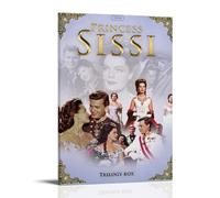 WRLIFWJXU Sissi - La jeune impératrice sur toile, peinture à l'huile décorative à suspendre, peinture à suspendre, pour la maison, le salon, la chambre à coucher, la salle à manger, 30 x 45 cm, style