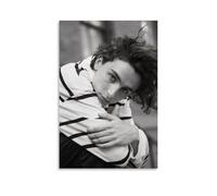 WRLIFWJXU Timothée Chalamet Poster sur toile Peinture à l'huile Peinture décorative Art Poster Peinture à suspendre Maison Salon Chambre Salle à manger 60 x 90 cm Sans cadre