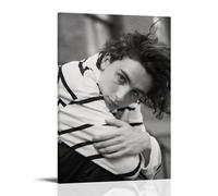 WRLIFWJXU Timothée Chalamet Poster sur toile Peinture à l'huile Peinture décorative Art Poster Peinture à suspendre pour la maison, le salon, la chambre à coucher, salle à manger, 40 x 60 cm, style