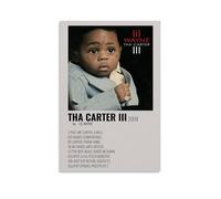 WRLIFWJXU Toile murale Tha Carter III de Lil Wayne - Décoration murale sans cadre pour salon, chambre à coucher, salle de jeux, bureau - 20 x 30 cm