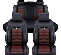 WRNHZNEW Housse Protection Siege Voiture pour Opel GT/Saturn Sky Roadster 2007-2010, Cuir Avant et Arrière Confortables Respirant Nonslip Housses Siège Imperméable Auto Ensembles Housses Siège