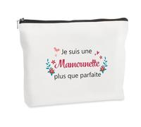 WRNZL Cadeau Fete des Meres Cadeau Maman Noel Fête des Mères Anniversaire Merci Retraite Paques Halloween Maman Cadeaux Idee Original Utile Insolite Trousse Maquillage Trousse de Toilette