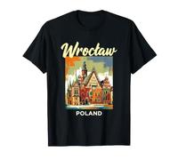 Wroclaw Poland Classic European Travel Souvenir History T-Shirt