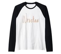 Wroclaw Pologne Design Vintage élégant Manche Raglan