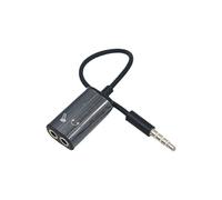 Wrohto 3.5mm Audio Headphone Splitter, PVC Wire Adapter, 6.89 inches Stereo Sound Sharing Accessory for Headsets Tablets Smartphones Notebooks Movie and Music