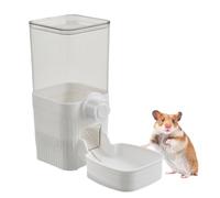 Wrohto Distributeur d'eau pour Oiseaux - Fontaine à Eau pour Perruches et Oiseaux - Fontaine Transparente pour Perruches Accessoire pour Animaux Intérieur Extérieur Maison Balcon