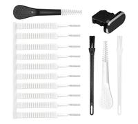 Wrohto Electronic Cleaning Kit for Cell Phones, 15-Piece Set with PP Nylon Charging Port Cleaner, 60g Headphone Jack Brush, Cleaning Tools, Effective Mobile Device Maintenance and Dust Removal