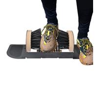 Wrohto - Grattoir à bottes, brosse à chaussures, nettoyage de boue, nettoyant extérieur, support au sol, nettoyeur de chaussures, hall d'entrée, design, facile à utiliser, résistant aux intempéries
