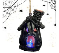 Wrohto Halloween Light, Indoor Haunted House Decorative Lights, Spooky Pumpkin and Gothic Style Ornament Lighting for Party Holiday Decor, Home Interior, Bedroom, Festival, Celebration Display