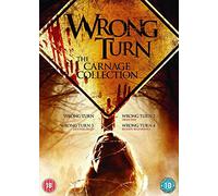 Wrong Turn 1-4 (4 DVD) [Edizione: Regno Unito] [Import]