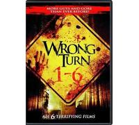 Wrong Turn 1 - 6 Complete Collection DVD (Wrong Turn 1 / 2: Dead End / 3: Left For Dead / 4: Bloody Beginnings / 5: Bloodlines / 6: Last Resort)