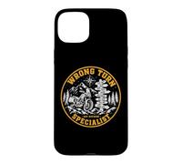Wrong Turn Specialist Moto Adventure ADV Biker Vintage Coque pour iPhone 15 Plus