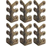Wrought Iron Skirting Corner Edge Guards 6Pcs(Color 2)