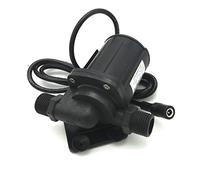 wrtgerht Mini-Pompe à Petite Puissance de Haute qualité 100 0c DC 24V Grand Flux Pompe à Eau Submersible Pompe Piscine Pompe Solaire Pompe de recirculation Chaude 2000L / H (Voltage : 24V)