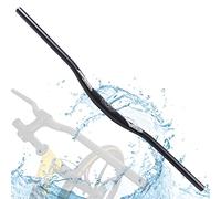 WRTN Guidon de vélo, Barre de montée VTT en Alliage d'aluminium 31.8 * 800mm Accessoires de Cyclisme pièces de vélo pour vélo de Route VTT(Black)