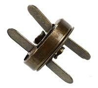 Wrtysully 10 x pour Meubles Fermoir Boucle Metallique Bronze Nouveau 14mm