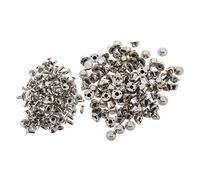 Wrtysully 100pcs Double Snap Cap Rivet Goujons Nailhead Boutons Sac en Tissu Accessoires de Bricolage