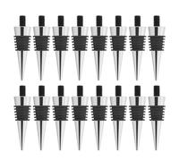 Wrtysully 16 PièCes MéTal LièGe Blanc Vin LièGe Kit RéUtilisable Vin LièGe Insert Ensemble MatéRiel pour Mariage Vin FêTe Bar Bricolage Tournant