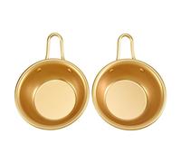 Wrtysully 2 PièCes Makgeolli Boules Les Traditionnels CoréEns en Aluminium Convient pour Vin de Riz CoréEn