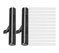 Wrtysully 2 PièCes SéRies Diffuseur D' de Voiture Diffuseur de Voiture Clip de Ventilation avec 12X Recharge-Voiture DéSodorisant-Voiture Parfum-Voiture Diffuseur D' Ventilation