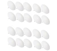 Wrtysully 20 Pièces Parasol en Papier Parapluie de Mariage Faveur de Fête Parapluies en Bambou pour Centres de Table de Douche Nuptiale Accessoires Photo 23.6 Pouces