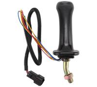 Wrtysully 3 Boutons Pelle Joystick Assy PoignéE Engrenages pour Doosan DX150 215 225 300 370-9C Gauche