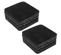 Wrtysully 35 PièCes Carré Sublimation Caboteur Sublimation Blanc Tasse Tapis Blanc sous-Verres en Caoutchouc pour Bricolage Maison Cuisine DéCor