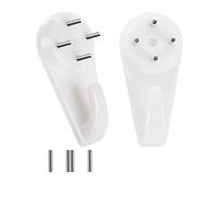 Wrtysully 40 Crochets pour Tableaux, BéTon/Plâtre/Murs Durs, pour Accrocher des Tableaux, des Tapisseries, des Horloges et des Poids Plus Lourds