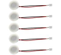 Wrtysully 5 PièCes 20Mm 1.7Mhz Ultrasons Brumisateur Disques en CéRamique Brumisateur avec et Bague D'éTanchéIté Accessoires D'Humidificateur