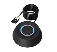 Wrtysully Câble D'Extension de Bouton d'alimentation Externe de Carte Mère PC pour Commutateur de Démarrage de Bureau D'Ordinateur 1,8 M LED Rondes.