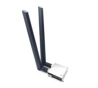 Wrtysully Carte WiFi sans WiFi Go WiFi6 BT5.0 2400 Mbps Carte Adaptateur Réseau AX201 2400 M P9JB