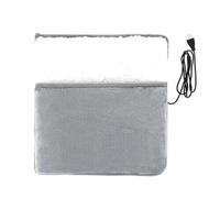 Wrtysully Coussin Chauffant Électrique pour Les Pieds, Chargeur USB, Universel, en Peluche, Lavable, Chauffe-Pieds, Tapis Chauffant pour Les Pieds, Facile à Installer
