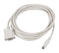 Wrtysully Dojimayisc(R) DB9P a 8P Mini Din RS232 Telecharger Cable Blanc 8.2 Ft pour PLC -EH