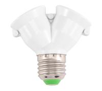 Wrtysully E27 1 à E27 2 Convertisseur de Douille de Lampe LED