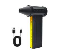 Wrtysully F16 Souffleur d'air 60 M/S Mini Ventilateur Turbo sans Balais pour Sèche-Linge de Voiture/PC/Souffleur de Conduit Industriel Domestique 16 000 TR/Min