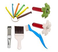 Wrtysully Lisseur de Bobine de Climatiseur, Outil de Nettoyage Manuel, Refroidissement Automatique, 1 Ensemble