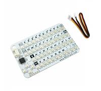 Wrtysully Mini Clavier QWERTY 50 Touches CardKB V1.1 avec MCU ATMega8A, I2C, LED RVB, Programmable pour UIFlow (MEGA8A)