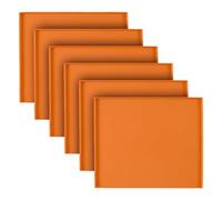 Wrtysully Plateaux de Déshydrateur en Silicone pour la Fabrication de Plateaux de Déshydrateur Antiadhésifs en Cuir de Fruits Orange 6 Pièces