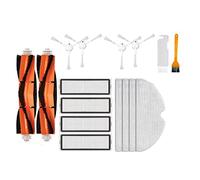 Wrtysully pour Robot Aspirateur Vadrouille 2C Nettoyant XMSTJQR2C PièCes de Rechange de Rechange Accessoires Brosse Principale Brosse LatéRale Vadrouille Chiffon