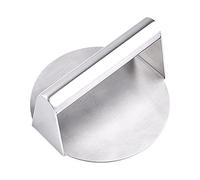 Wrtysully Presse à Hamburger, Presse à Hamburger Ronde Fracasser, Kit D'Accessoires pour Plaque Chauffante pour Grill, Machine à Hamburger et Graisse à Presser