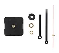 Wrtysully Quartz Mouvement Horloge Mecanisme Pieces de Rechange de Bricolage Noir + Aiguilles