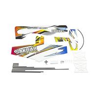 Wrtysully RC Air Avion 3D Avion Micro-Mini Mousse EPP PP F3P Lightset KIT ModèLe Hobby TéLéCommande E210