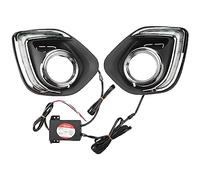 Wrtysully Voiture LED DRL Feux de Jour LumièRe Du Jour éTanche Antibrouillard Lampe Frontale pour ASX 2013 2014 2015