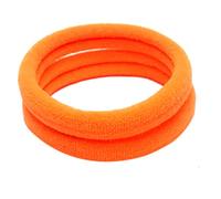 Wrubxvcd 10pcs Femmes Filles 4cm Corde À Cheveux Mi-épaisse, Couleur Unie Bonbon, 20 Couleurs