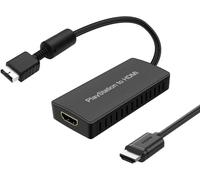 Wrugste Convertisseur PS2 vers HDMI, adaptateur PS2 vers HDMI, prise en charge 4:3/16:9, commutateur de rapport d'aspect de l'écran, fonctionne pour PS1/2 HD Link Cable