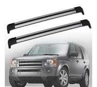 WRUHUA Barres De Toit pour Discovery 3 LR3 2005-2009, Voiture Porte Bagages Aluminium Galerie Toit Verrouillable, Black-1-Pair