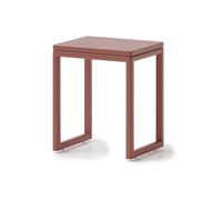 WRYSQBHJYB Meuble de Rangement pour Aspirateur, Table D'appoint pour Robot Balayeur, Armoire de Rangement en Bois pour Salon et Maison(Red)